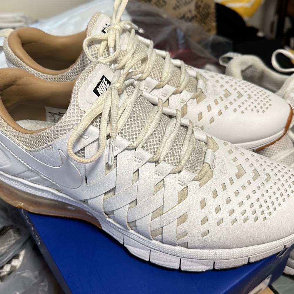 Nike Finger-trap Tennis Shoes-Men’s- Size 13- White